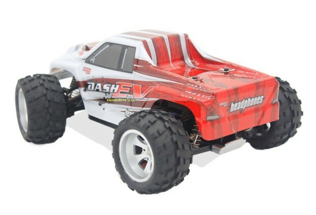 Masinuta cu Telecomanda iUni A979-b, 70km/h Off Road Buggy 4x4, Rosu